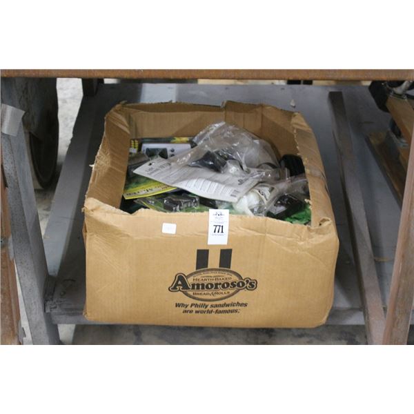 Cap Lights, Air Stones, Asst. Grow Accessories