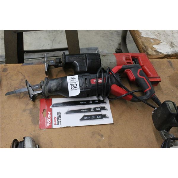 Hypertough/Milwaukee Cordless Sawzall 2, Blades - No Battery/Charger