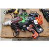 Image 1 : Chicago Electric Impact Wrench, B & D Electric Drill, Cordless Drill w/Chargers