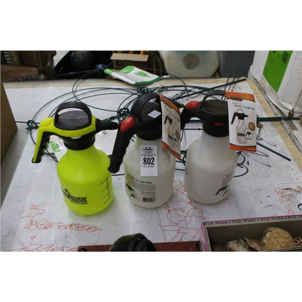 Mister and Spray Cans, Plant Supports