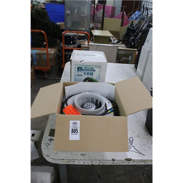 Cam Fan,  8"  Booster Fan