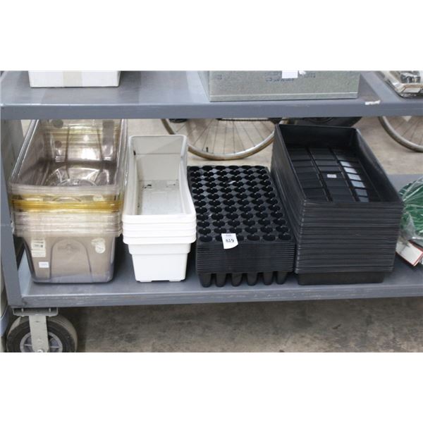 Asst. Plastic Grow Planters