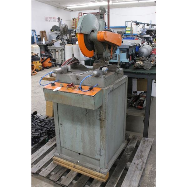 Industrial Cutoff Saw Work Station