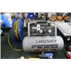 Image 1 : Husky 225  PSI  Portable Air Compressor, Air Hose Reel/Line