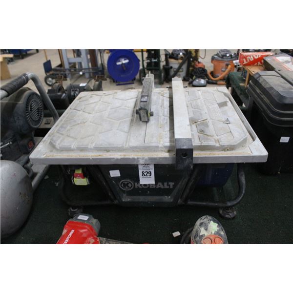 Kobalt Wet Tile Saw