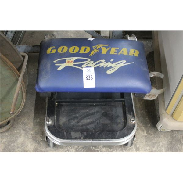 Goodyear Racing Mechanic Stool
