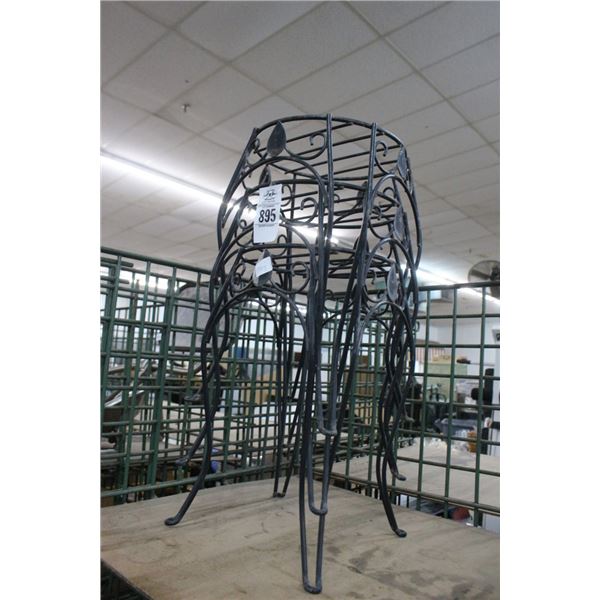 Ornate Metal Plant Stands - 3