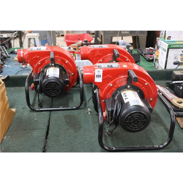 3-Penn State DC  3XX  Industrial Blowers - 3 X $