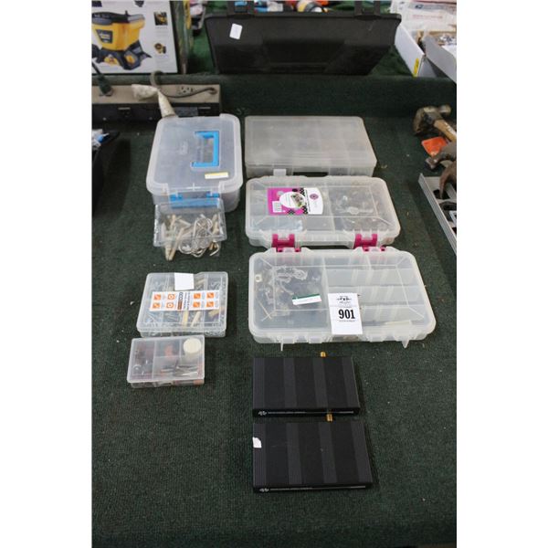 Bins w/Hardware, Stereo/Video Modules