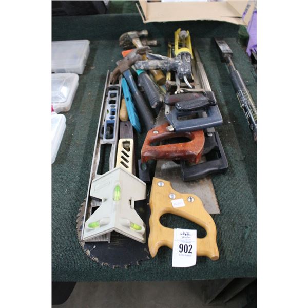 Saws, Levels, Hammers, Hand Tools