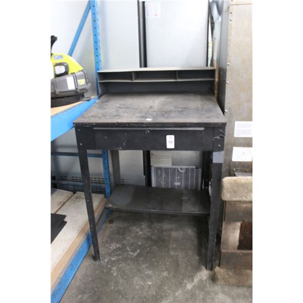 Metal Receiving Desk
