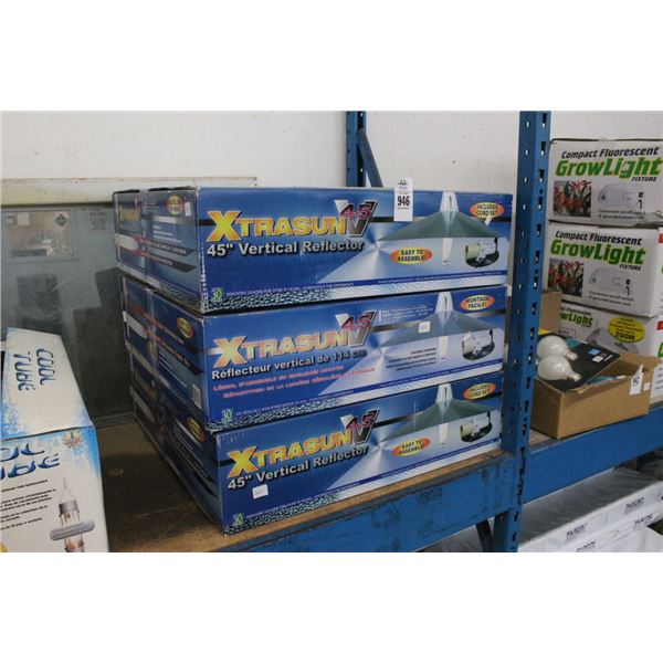 3-Extra Sun V45  Vertical Reflectors - 3 X $