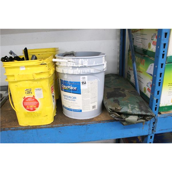 Cameo Tarp, Buckets w/Hardware