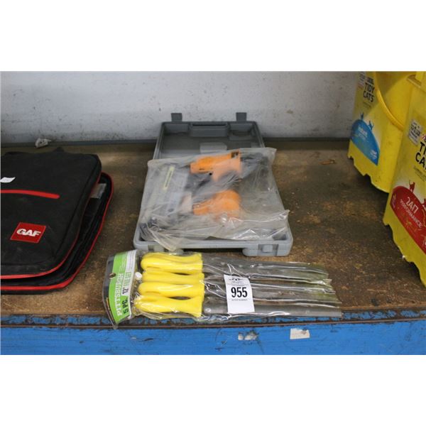 Air Brad Nail Gun w/File Set