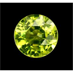.25ct Round Cut Natural Rich Green Peridot (GMR-0574B)