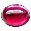 Image 1 : 2.33ct Charming Oval Cabochon Top Blood Red Ruby (GEM-19906)