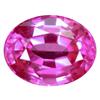 .6Ct Genuine AAA Pink Sapphire Oval 6X4mm (GMR-0512B)