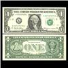 Image 1 : 1999 $1 Federal Reserve Note Crisp Unc FANCY NUMBER (CUR-05978)