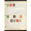 Image 1 : 1914 Australia Hand Made Stamp Collection Album Page 10 Pieces (STM-0117)