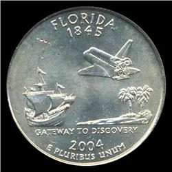 2004P FL Quarter PCGS Scarce Souvenier Holder (COI-5450)