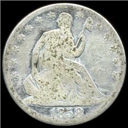 1858O Seated Half Circulated (COI-5866)