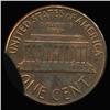 Image 2 : 1964D Lincoln Cent Clipped Error Choice UNC (COI-6297)