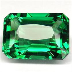 28.65ct Splendid Emerald Cut Green Color Amethyst (GEM-18975)
