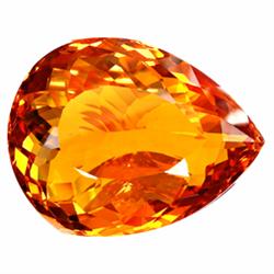 26.67ct Pear Madeira Citrine NR (GEM-16420)