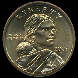 2005D Sacagawea Dollar Graded ICG MS69 SMS Scarce This Grade (COI-6383)