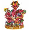 2,200.00ct. Sapphire & Topaz Dragon Figure Statue  (GEM-9748)