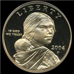 2004S Sacagawea Dollar Graded ICG PR70 DCAM First Day Issue (COI-6381)