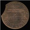Image 2 : 1964D Lincoln Cent Clipped Error Choice UNC (COI-6301)