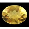 5.15ct Oval Cut Golden Yellow Brazilian Citrine (GEM-15153)