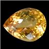 Image 1 : 43.13ct Pear Checker Cut Orange Citrine Appraisal Estimate $1350 (GEM-16816)
