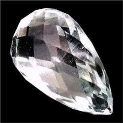 0.91ct Unheated Briolette Light Blue Aquamarine Natural (GEM-17821A)