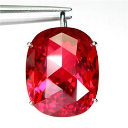 54.15ct Charming Pendant Oval Checkerboard Cut Topaz  (JEW-1570)