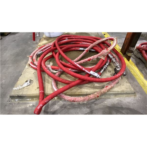 INDUSTRIAL HOSES INCL GREENLINE G1074 BREWER'S HOSE ASSEMBLY