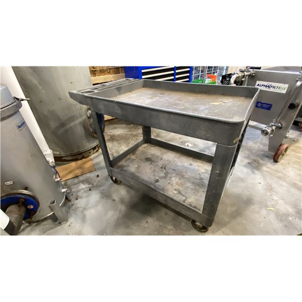 FLAT SHELF UTILITY CART