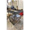 Image 4 : 3-TIER WELDED STEEL FLAT SHELF UTILITY CART