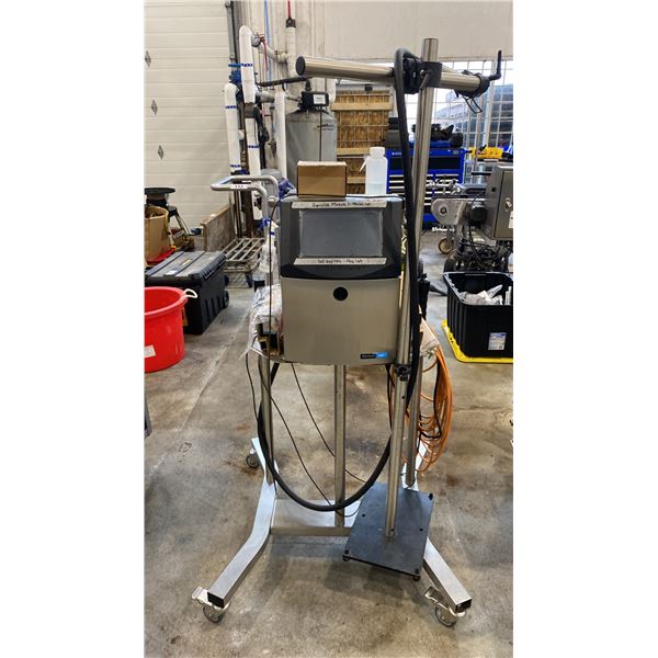 VIDEOJET 1580 CONTINUOUS INKJET PRINTER WITH PRINTHEAD STAND ASSEMBLY