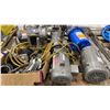 Image 3 : PALLET OF ASSORTED ITEMS INCL PUMPS, MOTOR, ELECTRICAL PANEL AND MORE
