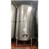 Image 1 : 80 HECTOLITER STAINLESS STEEL FERMENTATION VESSEL - APPROX 6'D X 12'H FEET