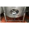 Image 2 : 80 HECTOLITER STAINLESS STEEL FERMENTATION VESSEL - APPROX 6'D X 12'H FEET