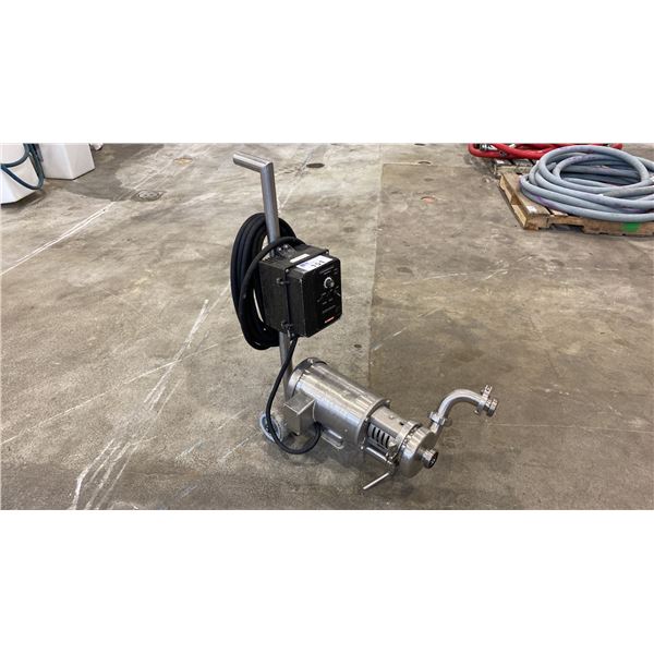 SANITARY PROCESS PUMP WITH KB GENESIS CONTROL SYSTEM