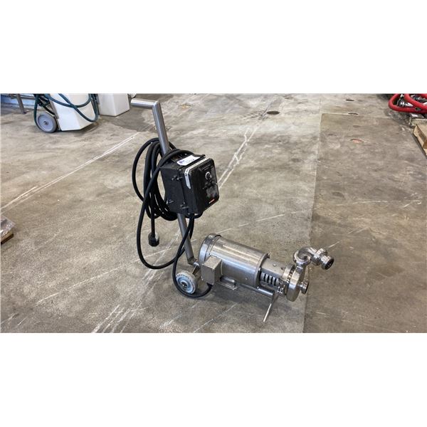 SANITARY PROCESS PUMP WITH KB GENESIS CONTROL SYSTEM