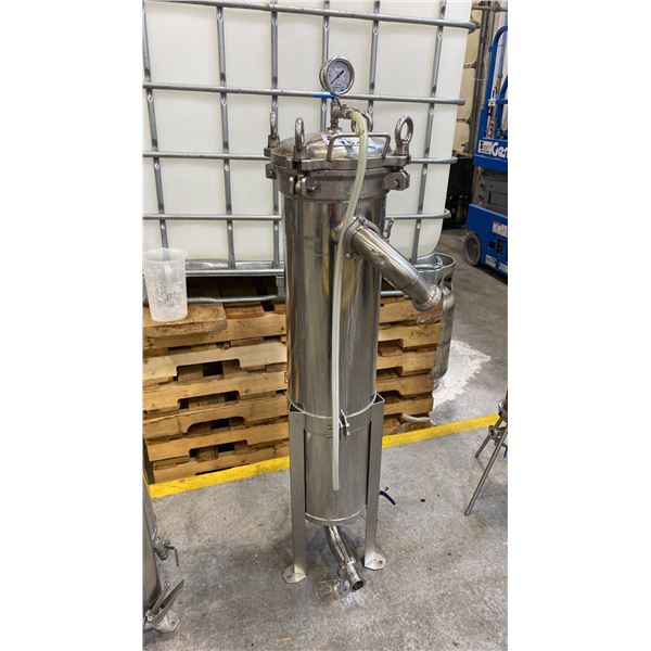 304 STAINLESS STEEL BAG FILTER HOUSING