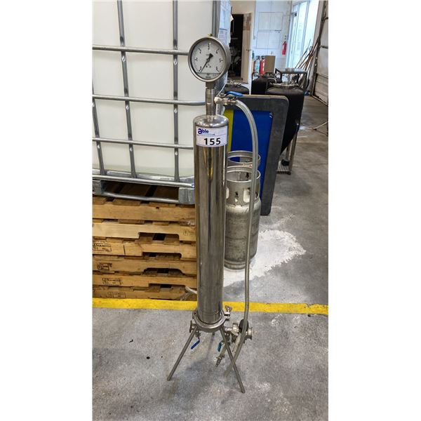 AVT (MODEL SH013) SANITARY STAINLESS STEEL FILTER HOUSING