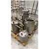 Image 3 : PALLET OF MIXED ITEMS INCL LINE CLEANING KEG, CORNELIUS KEG, SURGE TANK AND MORE