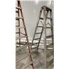 Image 4 : STURDY AR665-08C FIBERGLASS STEPLADDER 8-FOOT, FEATHELITE 68" STEPLADDER AND