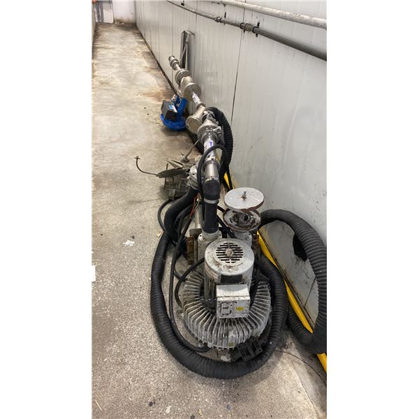 REPUBLIC BLOWER SYSTEM WITH HOSE & ATTACHMENT AND SIEMENS PUMP WITH ATTACHMENT